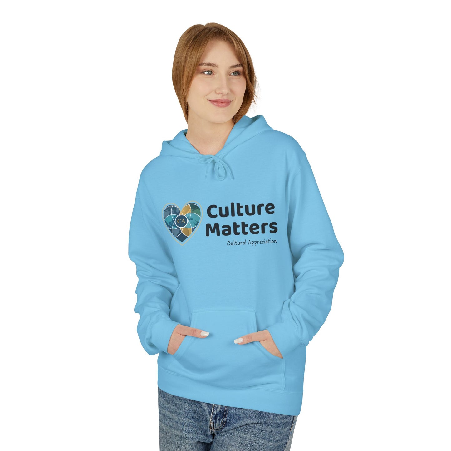 Culture Matters Heart Hoodie — Our Cultural Appreciation Pullover
