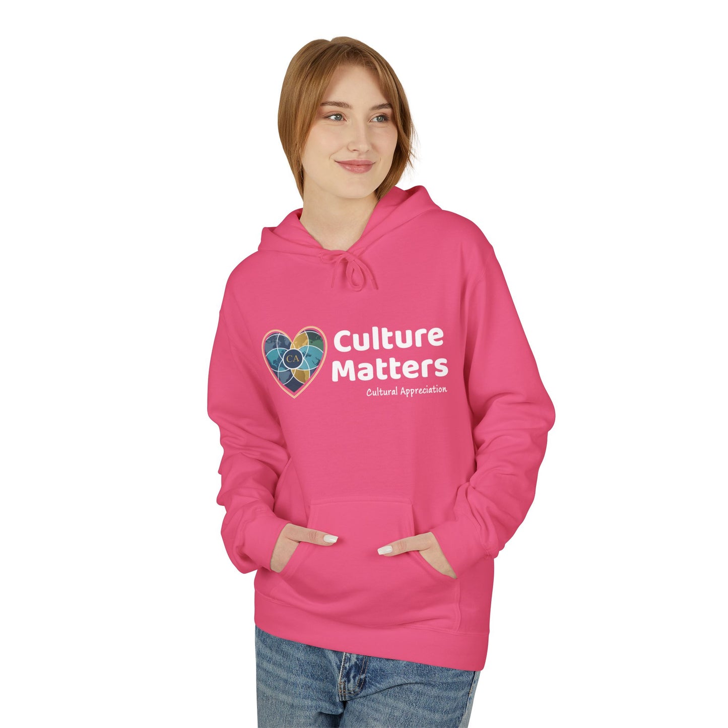 Culture Matters Heart Hoodie — Our Cultural Appreciation Pullover