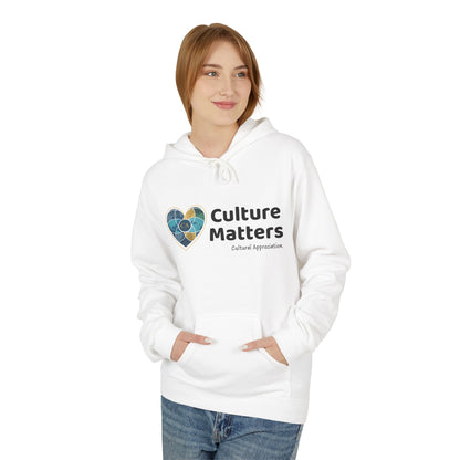 Culture Matters Heart Hoodie — Our Cultural Appreciation Pullover
