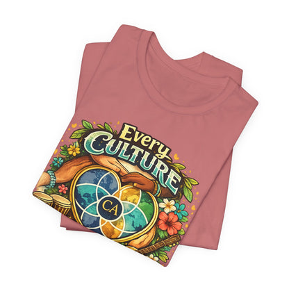 Every Culture Has a Heartbeat - One Heartbeat Graphic Tee