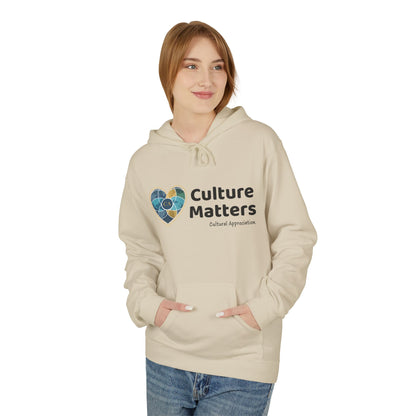 Culture Matters Heart Hoodie — Our Cultural Appreciation Pullover