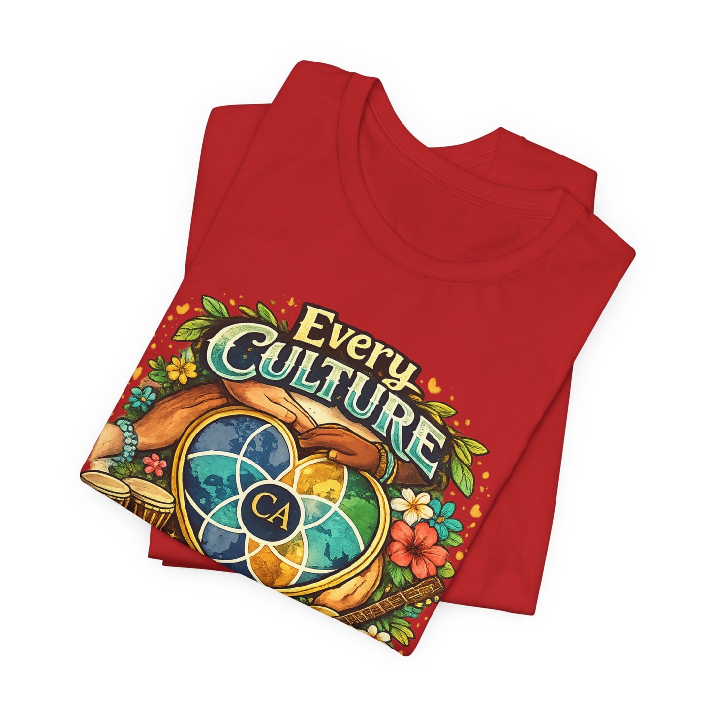 Every Culture Has a Heartbeat - One Heartbeat Graphic Tee