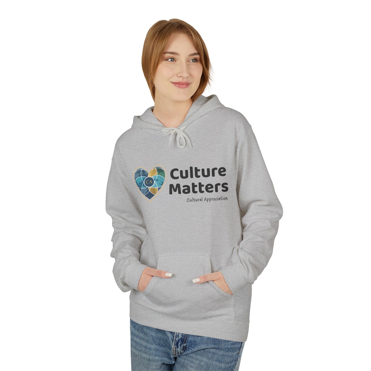 Culture Matters Heart Hoodie — Our Cultural Appreciation Pullover