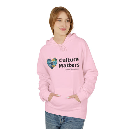 Culture Matters Heart Hoodie — Our Cultural Appreciation Pullover