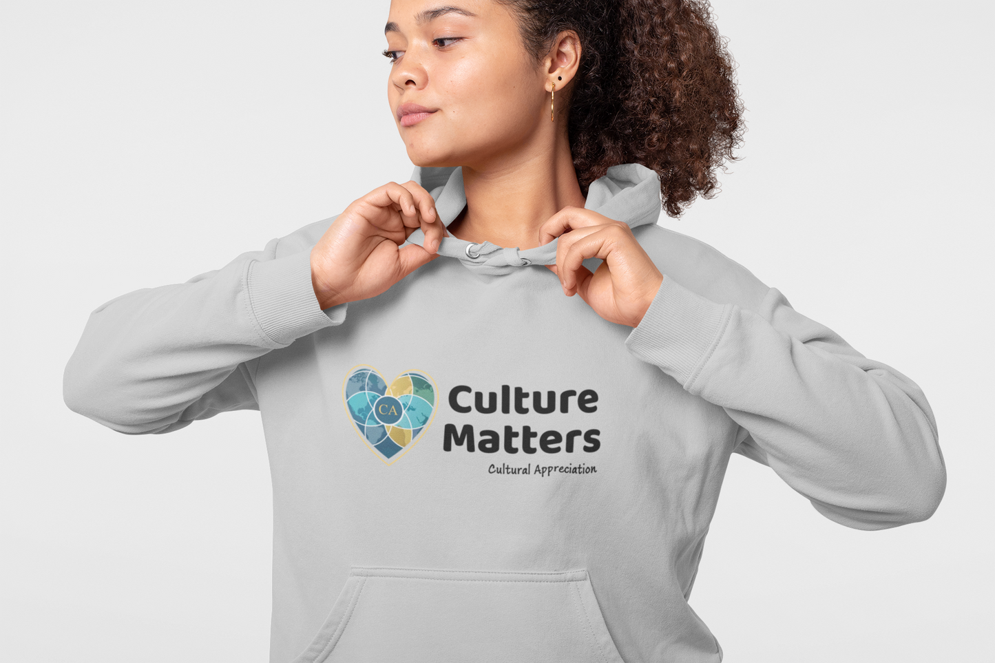 Culture Matters Heart Hoodie — Our Cultural Appreciation Pullover