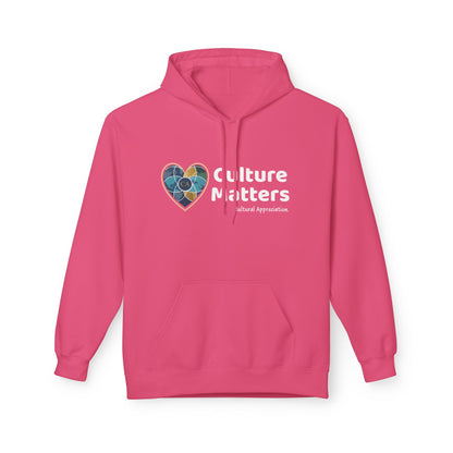 Culture Matters Heart Hoodie — Our Cultural Appreciation Pullover