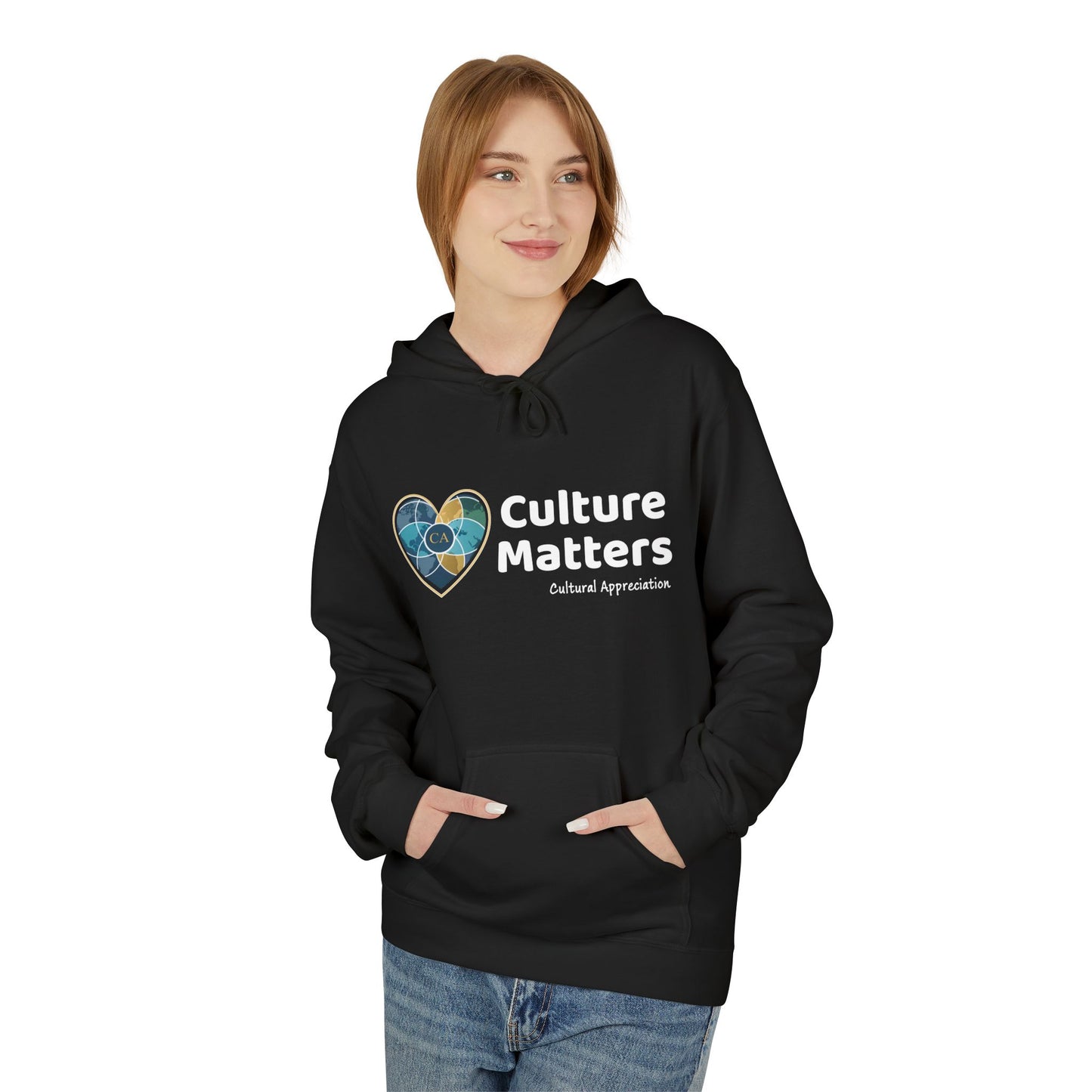 Culture Matters Heart Hoodie — Our Cultural Appreciation Pullover