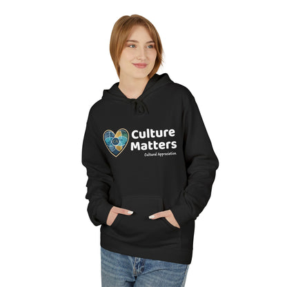 Culture Matters Heart Hoodie — Our Cultural Appreciation Pullover