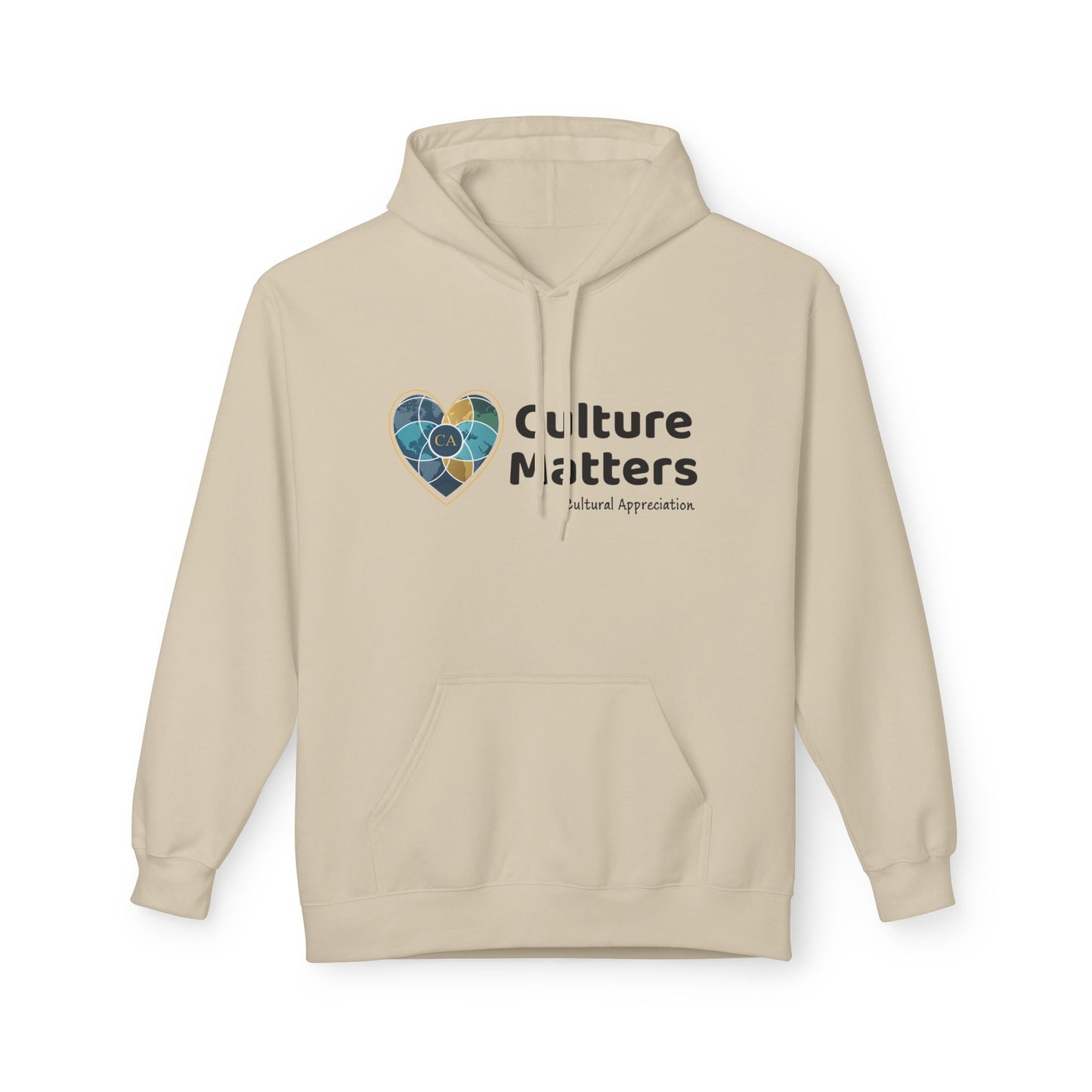 Culture Matters Heart Hoodie — Our Cultural Appreciation Pullover