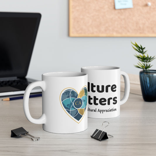 Culture Matters Mug | Cultural Appreciation Ceramic Coffee Cup